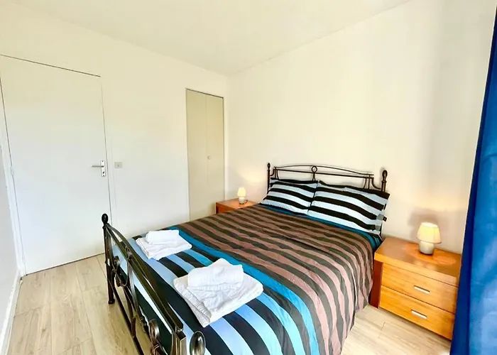 公寓 Charmant Rez De Jardin - 900m Plage De Pontaillac *