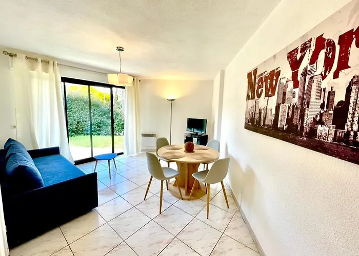 公寓 Charmant Rez De Jardin - 900m Plage De Pontaillac *